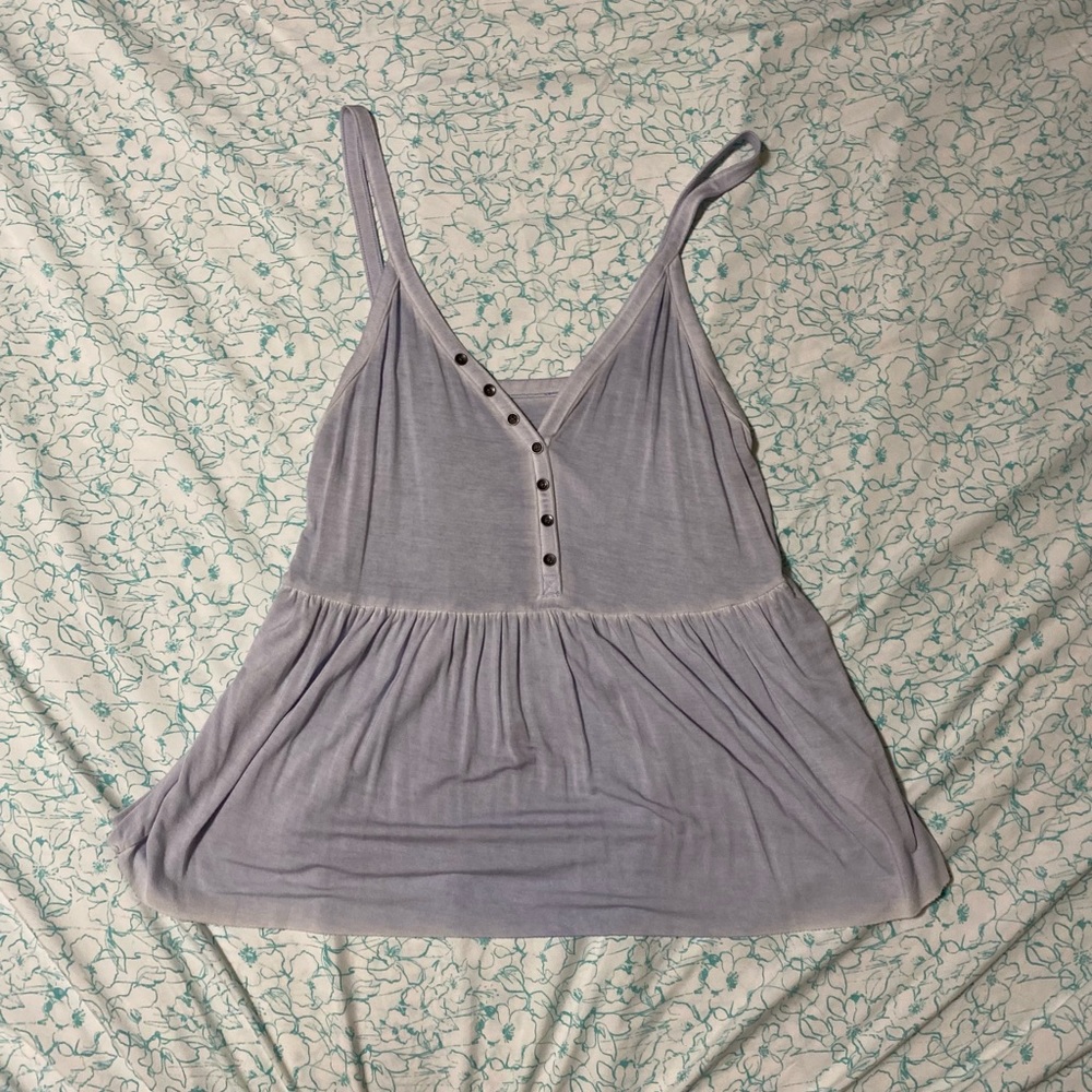 AEO peplum tank